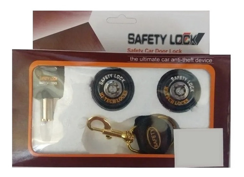 Chapas De Seguridad Tipo Bancaria Universales 2 Chapas 