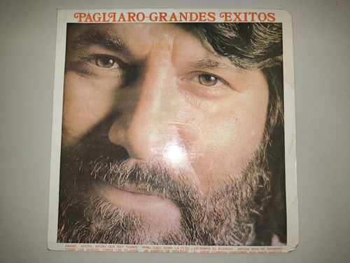 Lp Vinilo Disco Pagliaro Grandes Exitos Balada