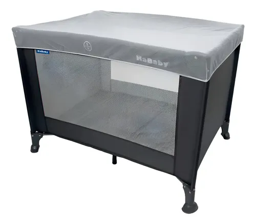 Berço Portátil Infantil Cercado Desmontável Com Mosquiteiro