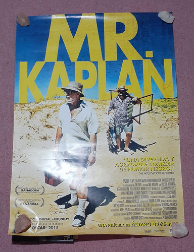 Mr. Kaplan (2014) - Poster Afiche Original Cine 100x70