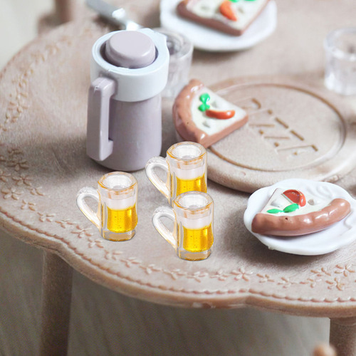Juego De Jarras De Cerveza En Miniatura De 24 Piezas Para Ca