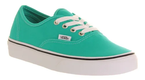 Aqua hot sale blue vans