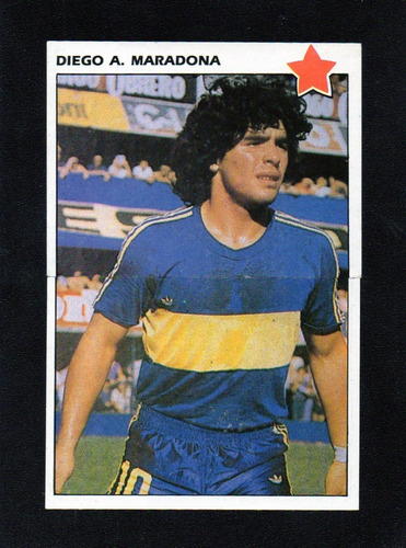 Figurita Copa Y Los Mejores De America 1993, Maradona Mira!!