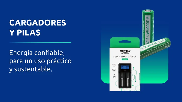Cargadores y pilas