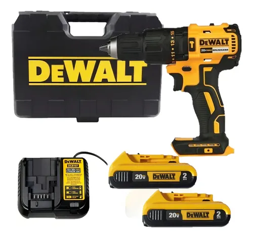 Rotomartillo atornillador brushless Dewalt Dcd7781d2-b3 color amarillo