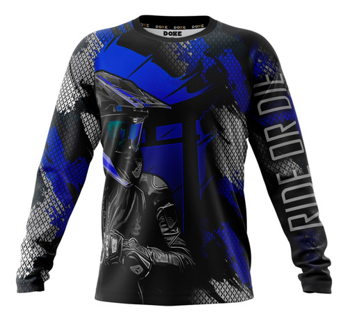 Doxe Jersey Playera Regular Motociclista Ride Or Die D D0010