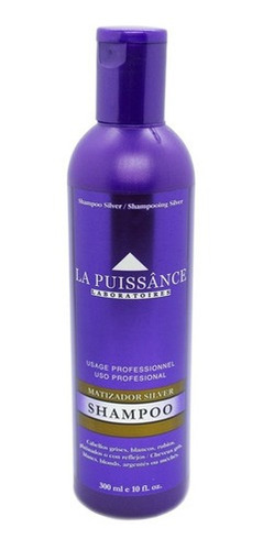 La Puissance Shampoo Matizador Silver Pelo Rubios 300ml 6c