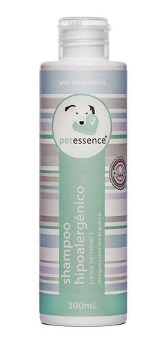 Shampoo Pet Essence Hipoalergênico Cães E Gatos 300 Ml