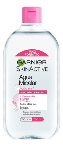 Agua Micelar Garnier Desmaquillante Todo Tipo De Piel 700ml