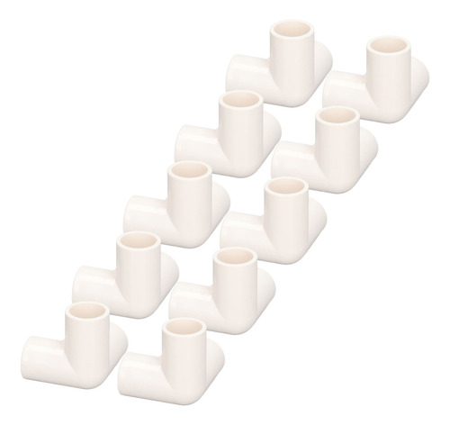 10 Piezas De Accesorios De Tubería De 3 Vías, Plástico Pvc,