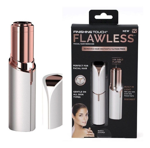 Baton Depilador Flawless Batom Indolor Facial Instantâneo