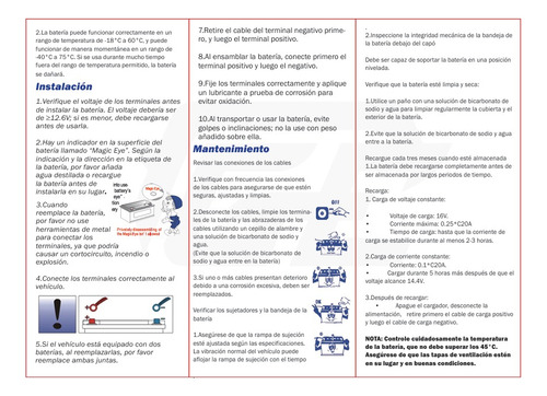 Batería Grupo E Premium P/ Renault Scala 2010-2013