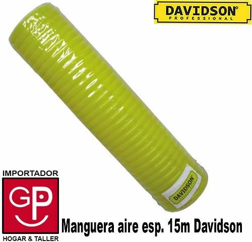 Manguera De Aire Espiral 15m Davidson