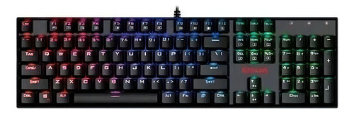 Teclado Redragon Mitra Qwerty Español Latinoamérica Rgb