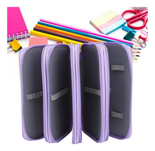 * . Estuche For Lápices De Gran Capacidad De 4 Capas