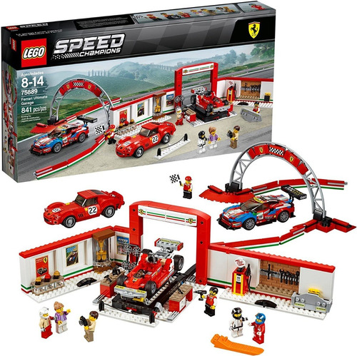 Lego Speed Champions 841pcs Ferrari Ultimate Garage 75889
