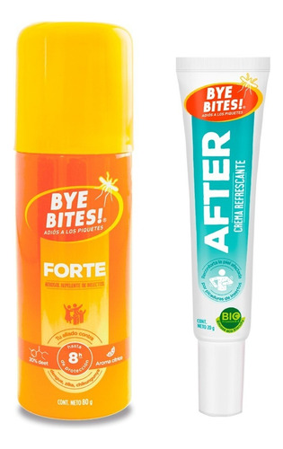 Duopack Repelente Mosquitos Forte + After Crema Post Piquete