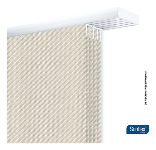 Panel Japones Solarscreen Ancho 180cm Alto 220cm Color Arena Arena
