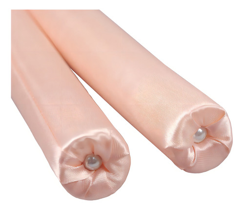 Barra Rizadora Satinada Sin Calor Lazy Curler Diadema Make H Color Off-white