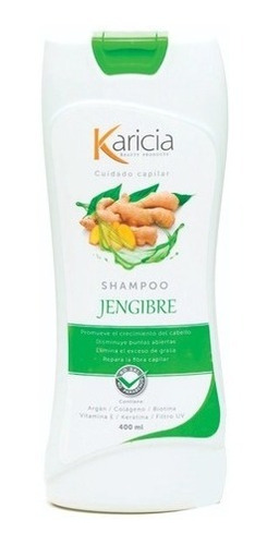 Shampoo Jengibre Karicia 400 Ml - mL a $55