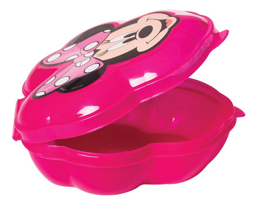 Porta Mix Minnie 350ml Licenciado Lanche Pote