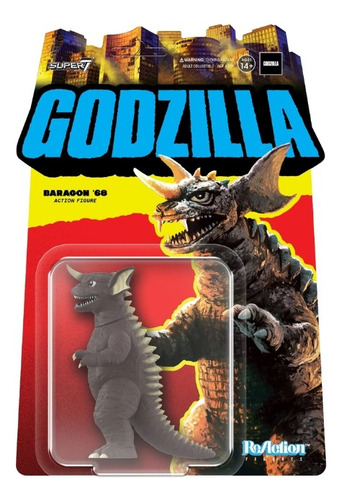 Super 7 Toho Reaction Godzilla: Baragon 68