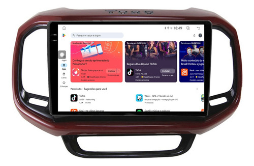Multimidia Toro 16/21 9p Adak Octa Android Carplay 6/128gb