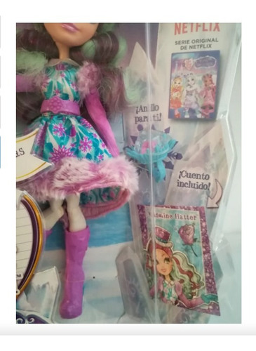 Ever After High Hija Del Sombrerero Loco Hechizo De Invierno