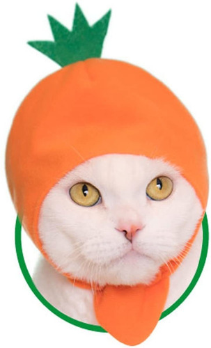  Cats Costume, Vegetable Hat For Cats Yasaichan