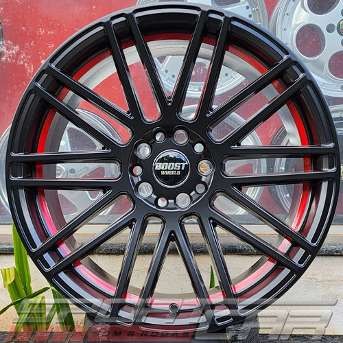 Jogo Roda Pdw Boost Wheels / Aro 18 / Tala 8 / 5x108 5x112