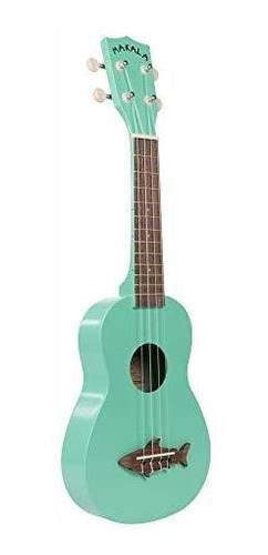 Ukelele Soprano Makala Surf Green Shark De Kala (mk-ss - Grn