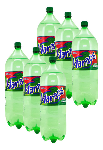 Gaseosa Lima Limon Manaos 3 Lt X6