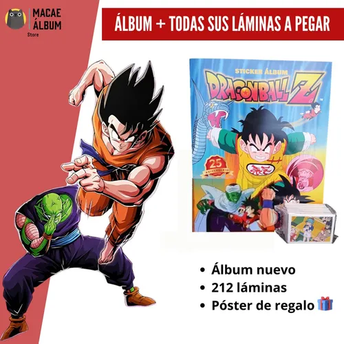 【初版】DRAGON BALL 25 初版 Álbum Dragón Ball Z 90´ (25 Aniv)+ Todas Sus Láminas A Pegar