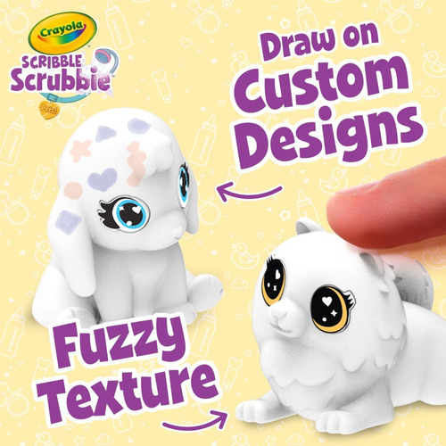 Crayola Scribble Scrubbie Baby Pets Nursery, Juguetes De Ani