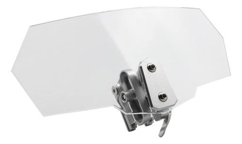 Deflector Transparente Universal Para Parabrisas De Moto