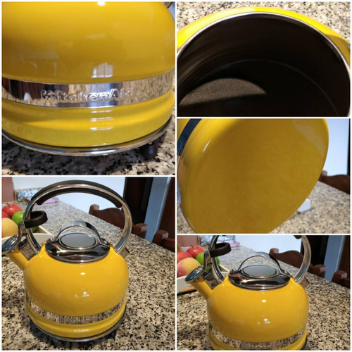 Tetera Kitchenaid 2l Acero Color Amarillo Citrico