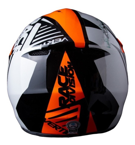 Imagen 3 de 7 de Casco Vertigo Mz3 Rd Off Road. Tienda Oficial.
