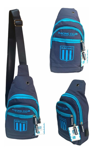 Mochila Bandolera Riñonera Bolso Boca Jr River Plate Oficial