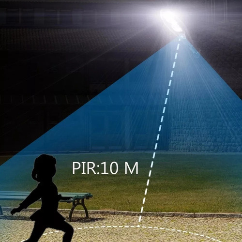 2 Uds 500w Impermeable Led Sensor De Movimiento Pir Luz Para