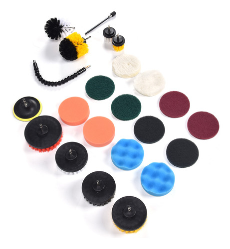 Conjunto De Escovas De Perfuração, Acessório De Escova De Pe