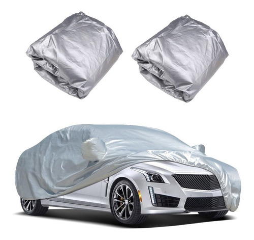 Imagen 5 de 8 de Cubierta Del Coche Protector Solar A Prueba De Polvo Xl