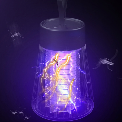 Lámpara Mata Mosquitos Killer Eléctrico Recargable Led