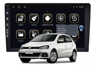 Multimidia Gol G7 G8 Carplay Sem Fio Octa Core Tela Qled 4g