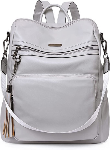 Morral Para Mujer Bolso Grande De Gran Diseño Color Gris