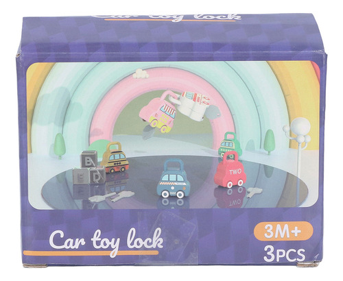 Candados De Aprendizaje Para Niños Con Forma De Coche Que Co