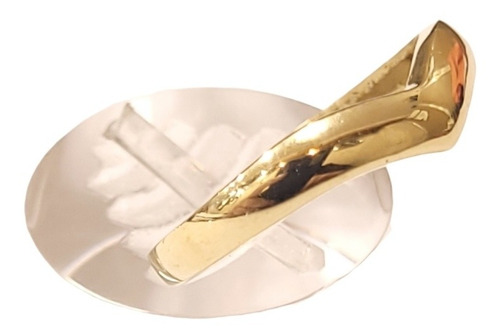 Anillo Oro 18kts En V 2,0grs N°16 Brumat