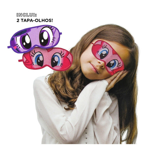 Imagem 3 de 6 de Barraca Infantil Tenda Cabana C/ Tapa Olhos - My Little Pony