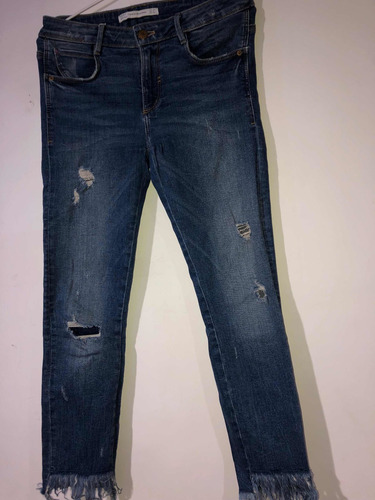 Calça Jeans Feminina Skinny Tam 36 Zara
