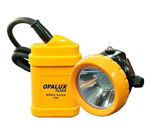 Linterna Minero Kj3.5lm Opalux 25hrs Con Cargador