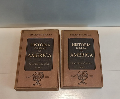 Libros Historia General De América Luis A. Sanchez  2 Tomos